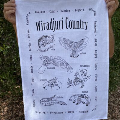 Tea towel – small towns