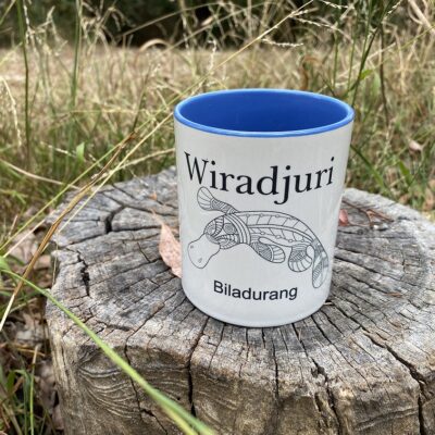 Wiradjuri platypus mug